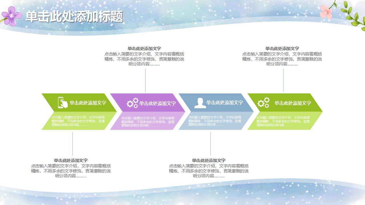 唯美韩范风工作总结述职报告月度总结PPT模板