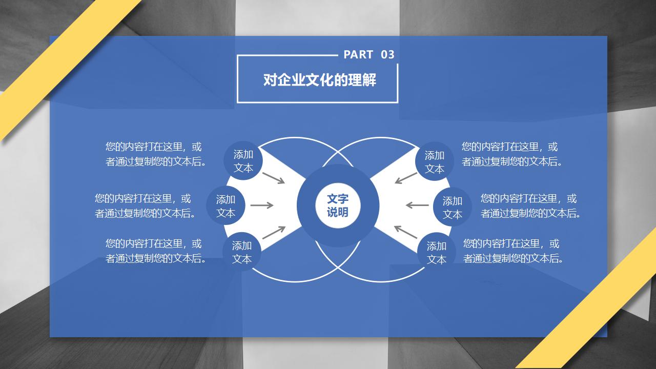 蓝色商务风述职报告PPT模板