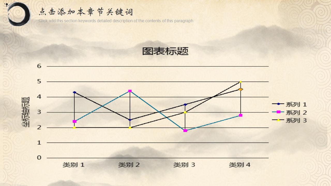 古典中国水墨风中国梦主题PPT模板