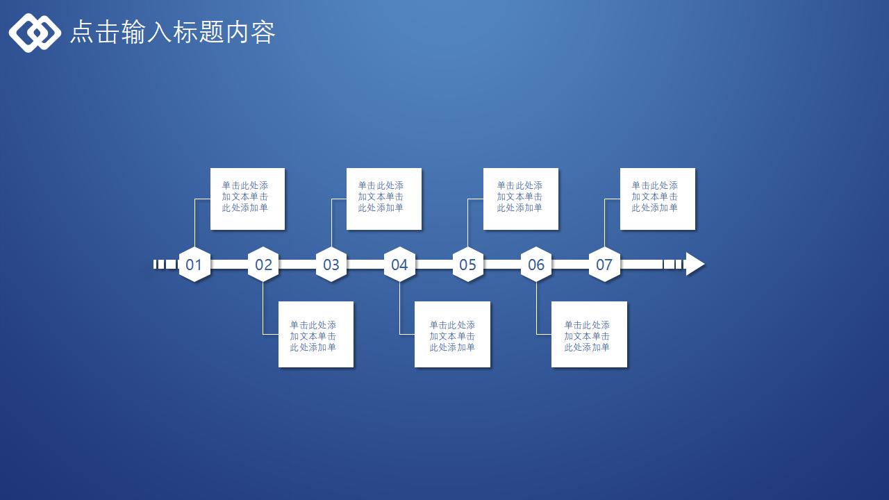 蓝色极简通用工作总结汇报PPT模板