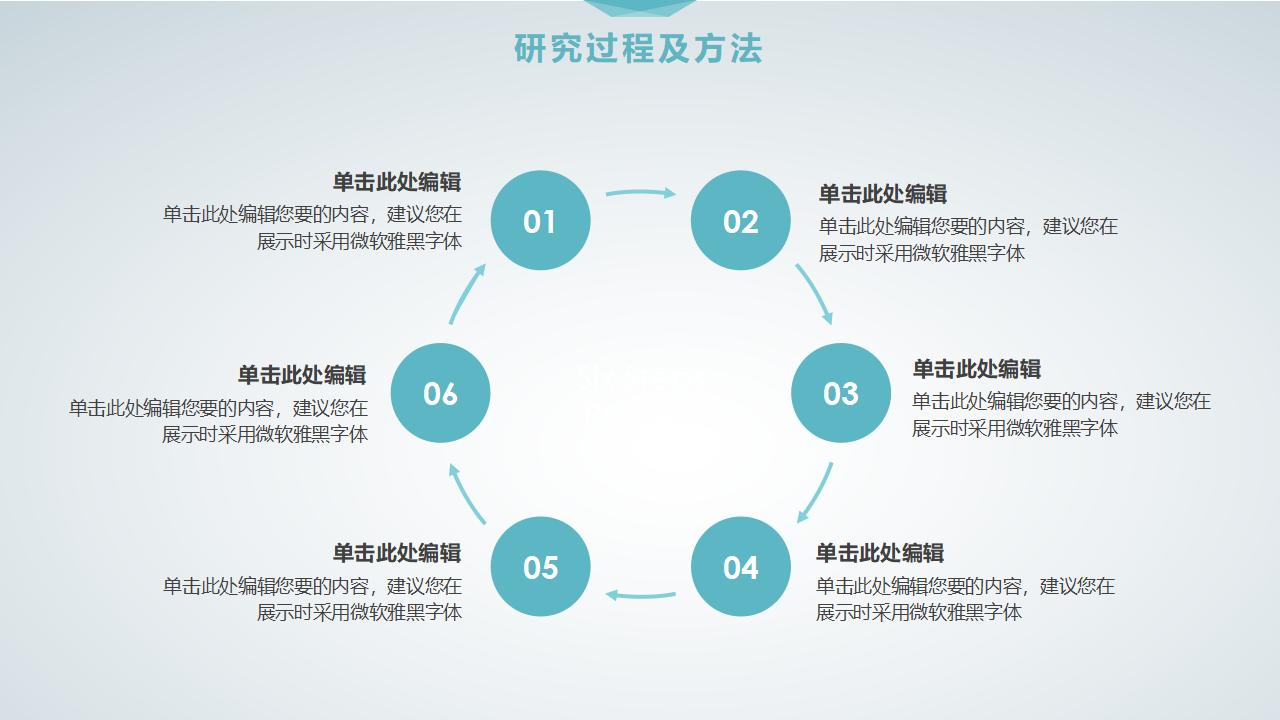 清新简约课题开题报告PPT模板