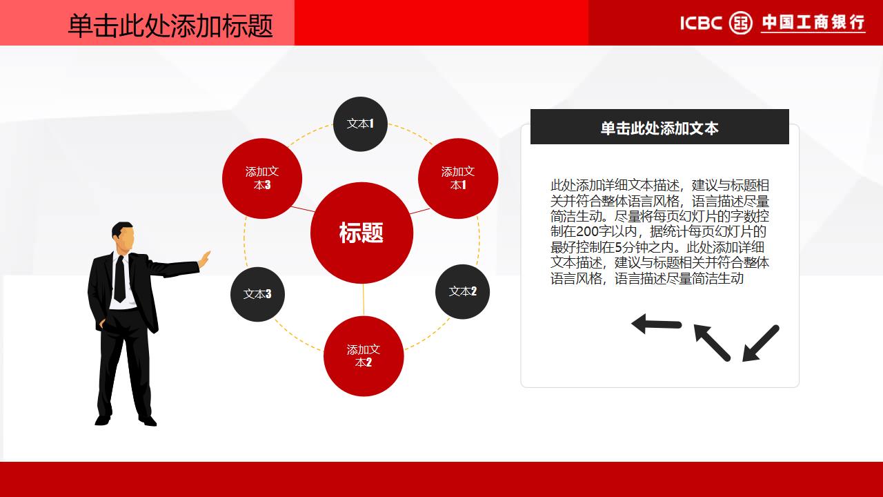 中国工商银行专用PPT模板