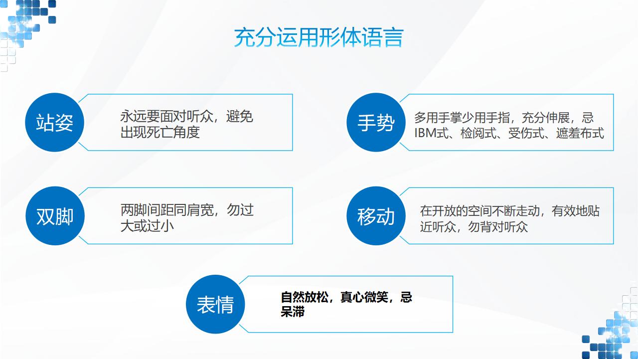 演讲技巧培训PPT课件模板