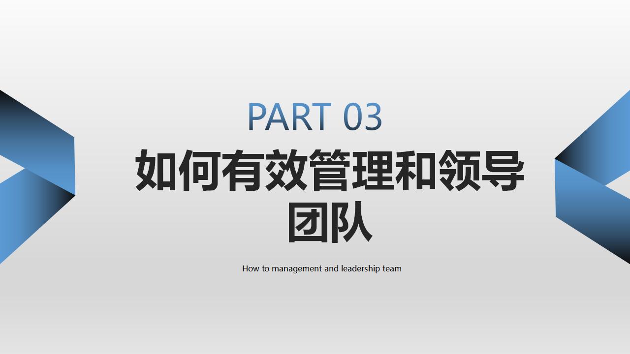 有效团队管理培训PPT课件模板