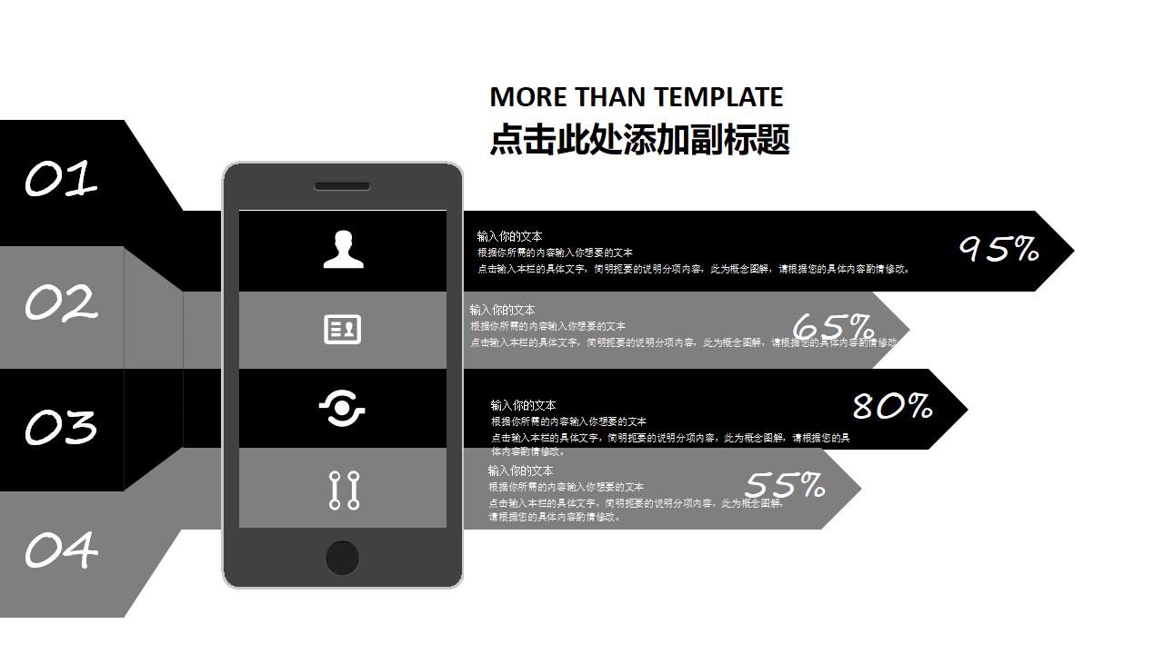 竞聘简历通用PPT模板