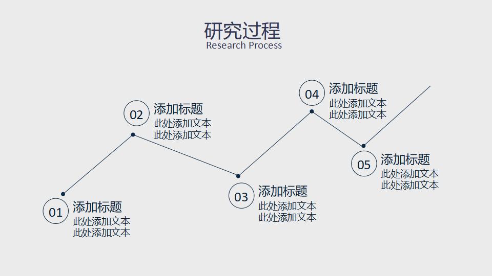 简约渐变背景论文答辩PPT模板