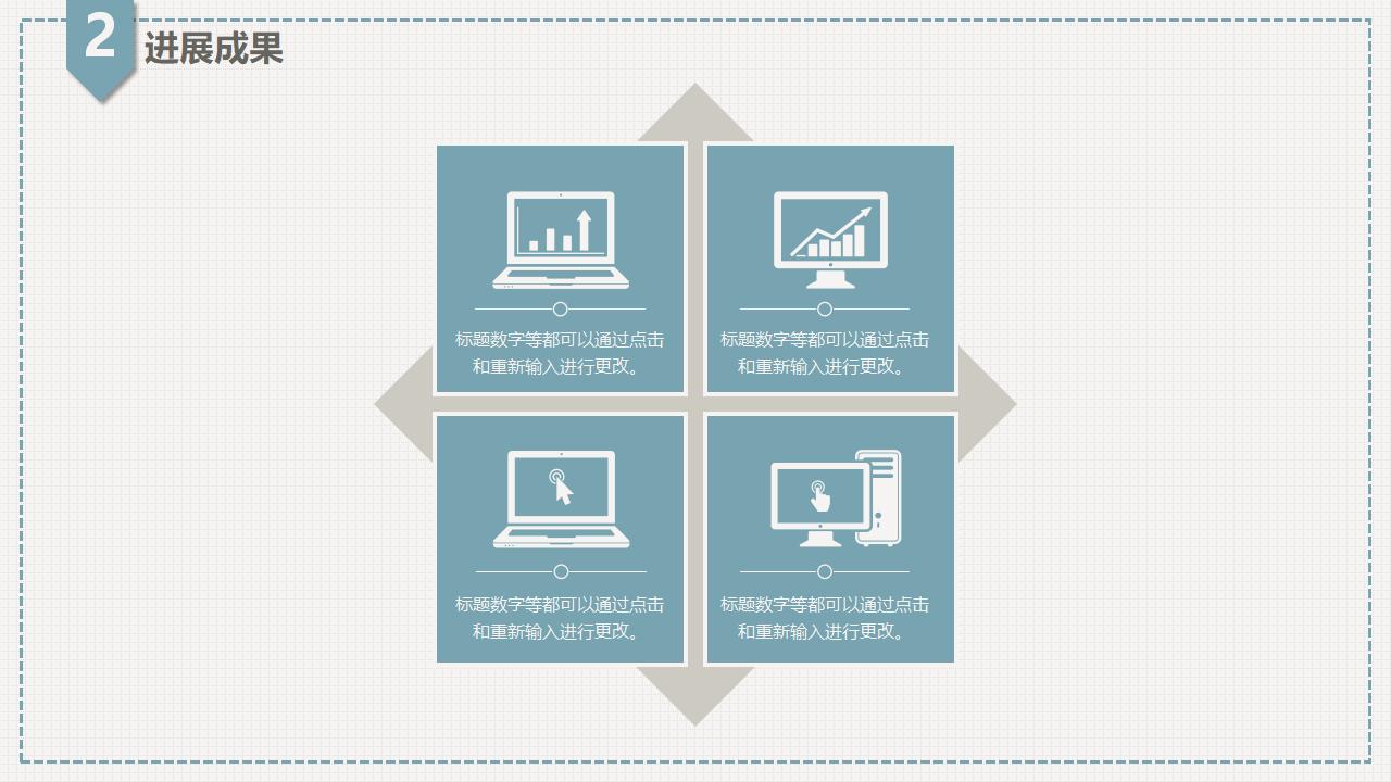 素雅大方毕业设计答辩PPT模板