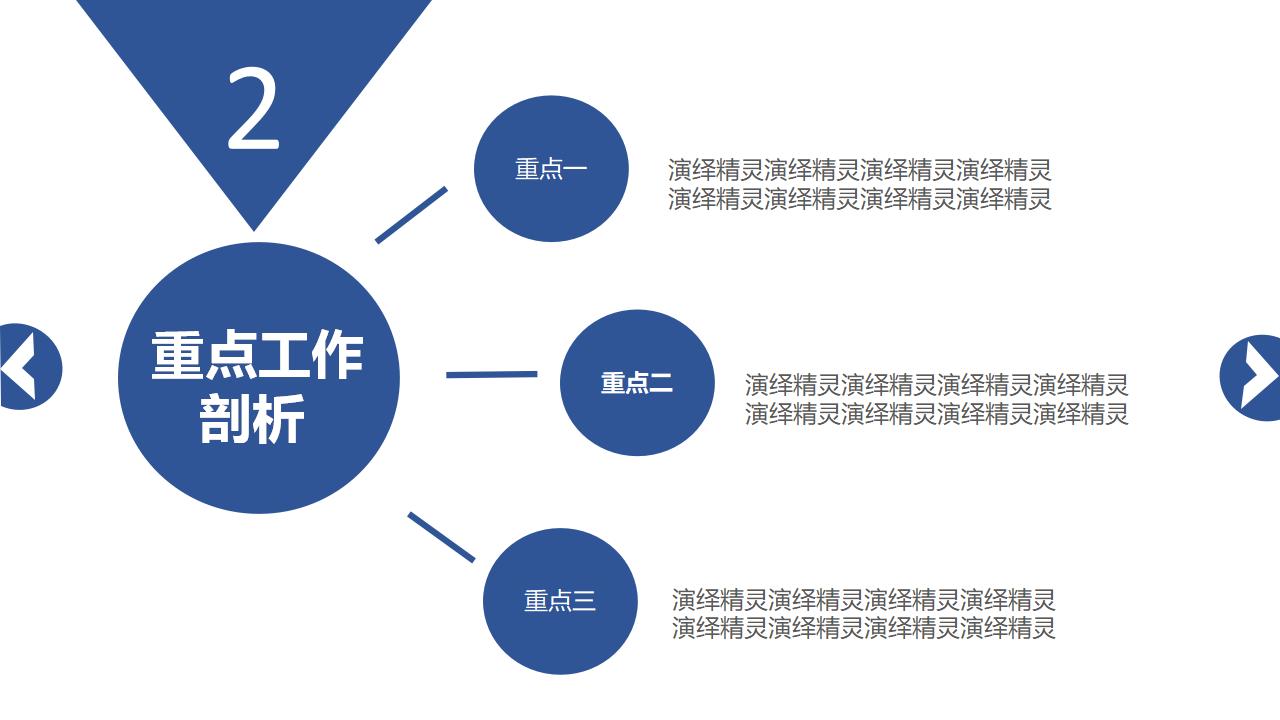 简约大气工作总结PPT模板