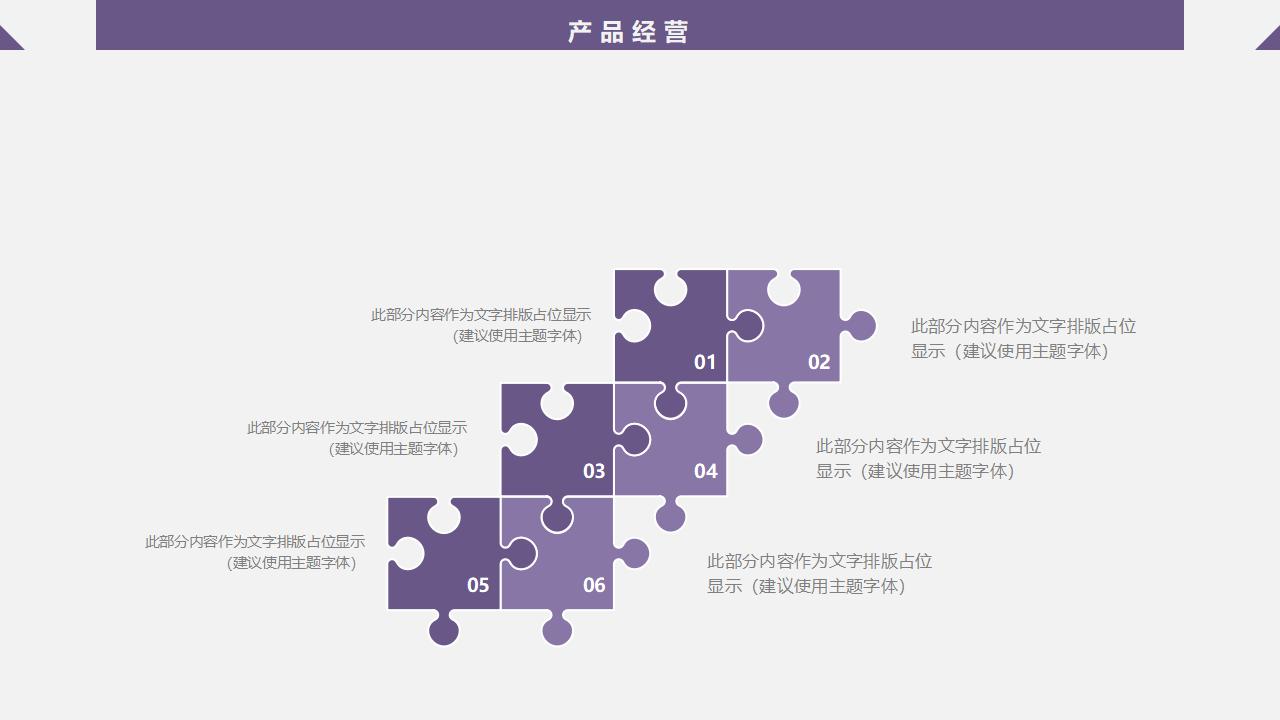 紫色扁平化商业贸易策划书PPT模板