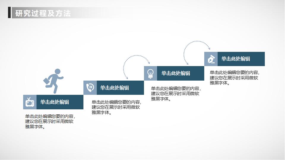 小火箭毕业论文答辩PPT模板