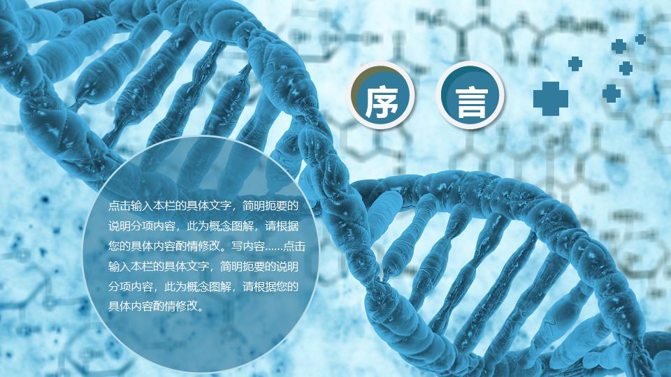 化学细胞医疗手术工作总结PPT模板