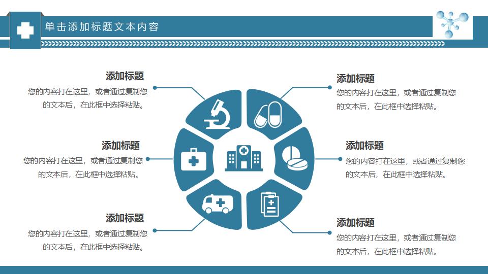 化学细胞医疗手术工作总结PPT模板