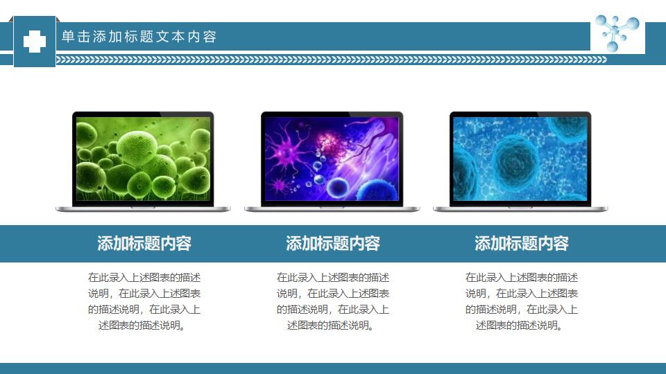 化学细胞医疗手术工作总结PPT模板