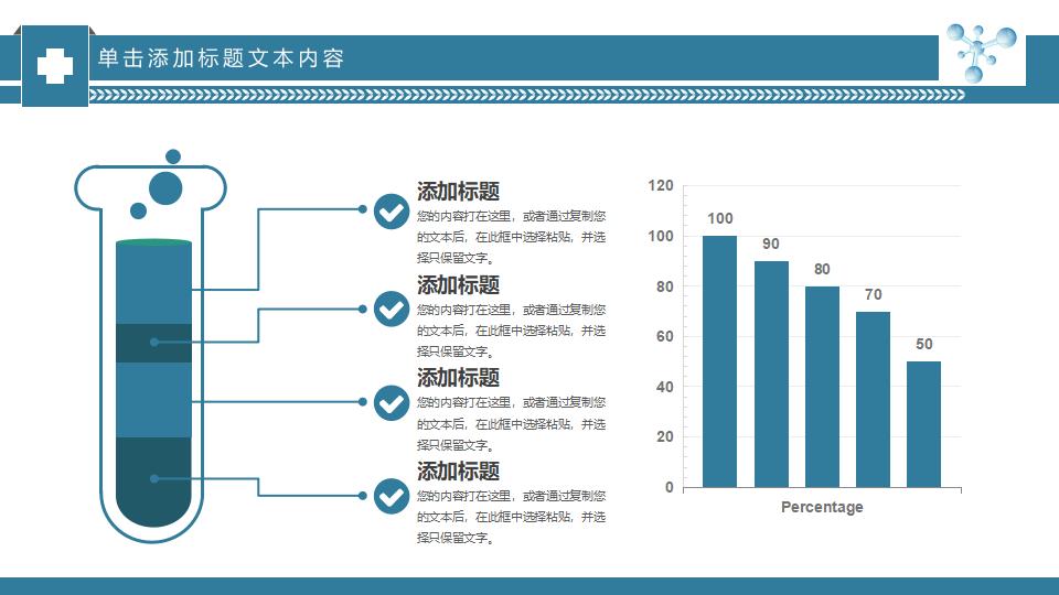 化学细胞医疗手术工作总结PPT模板