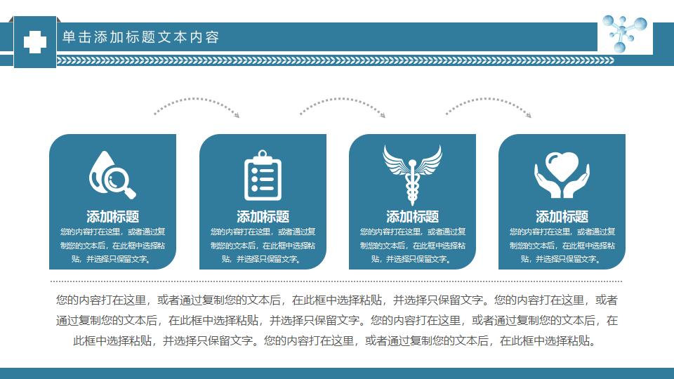 化学细胞医疗手术工作总结PPT模板