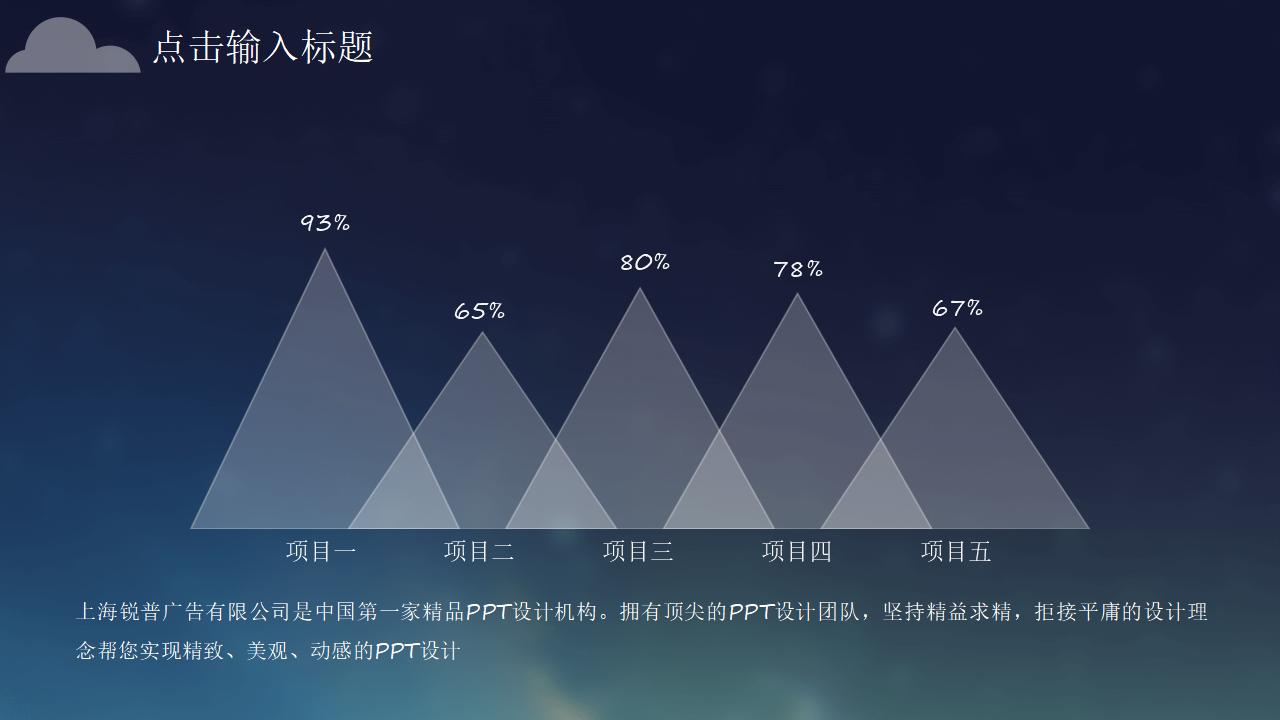 简约精致IOS风格PPT模板