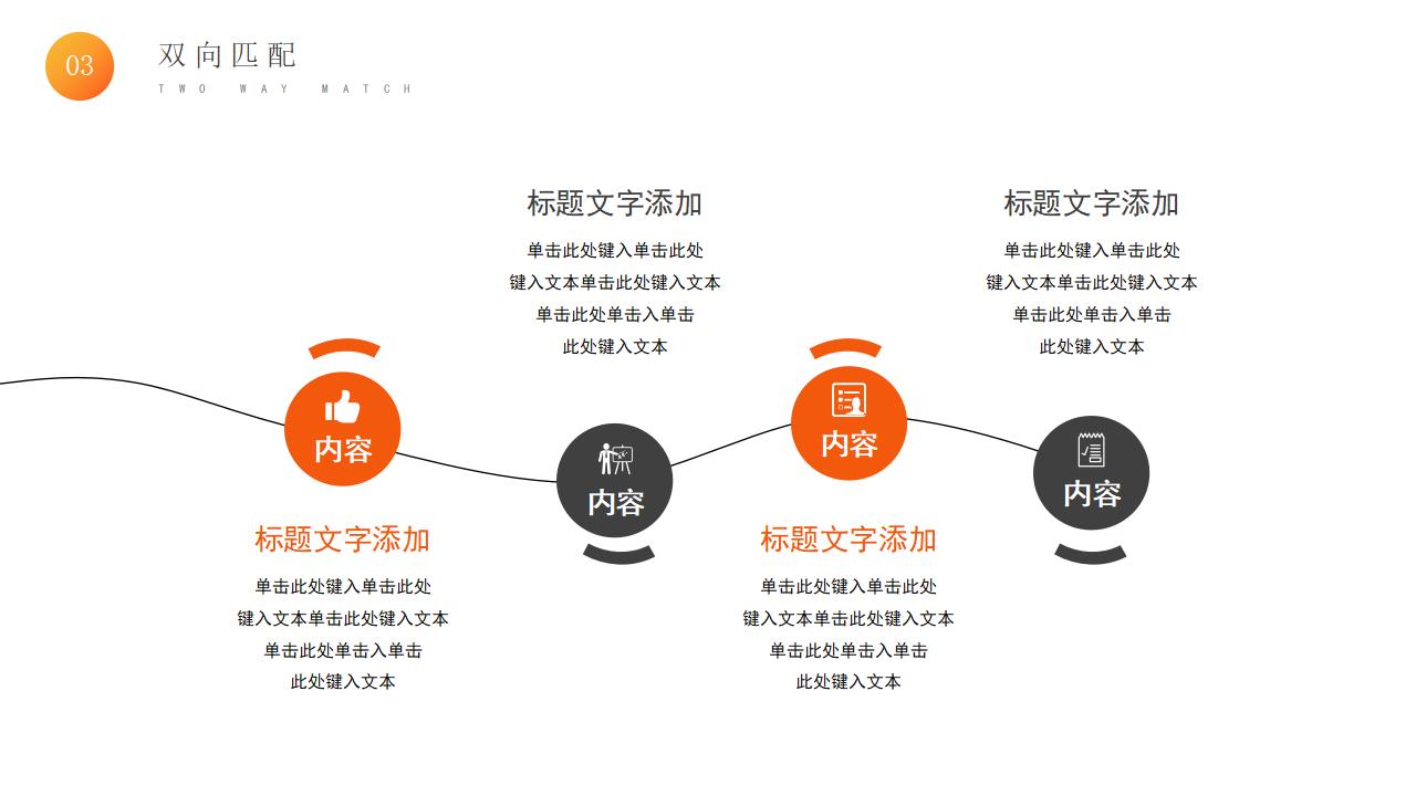 橙色大学生就业发展规划PPT模板