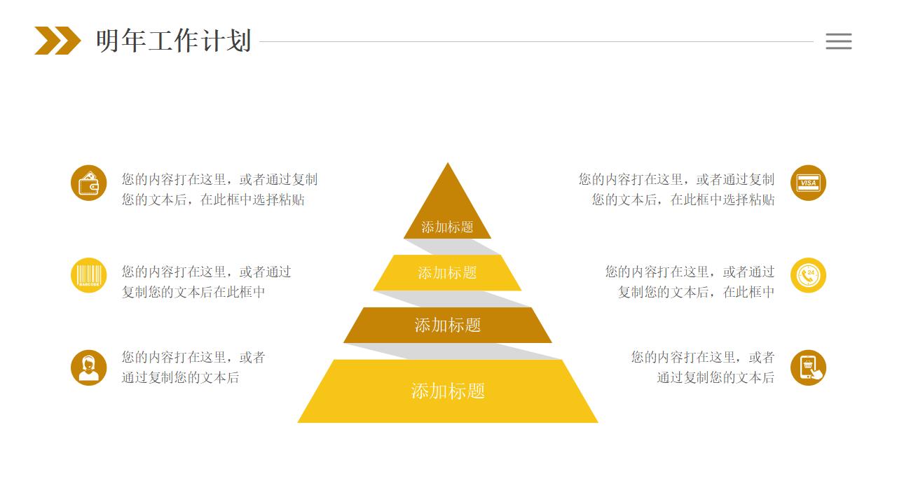 部门年度总结汇报PPT模板