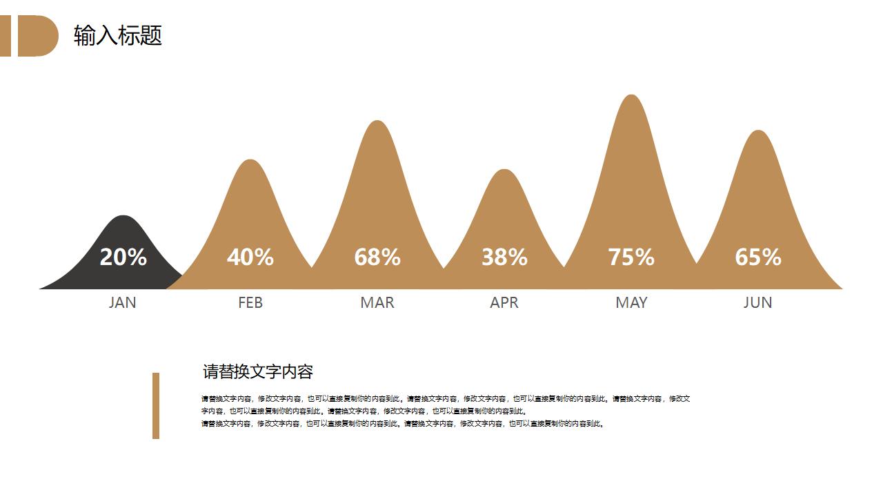 沙漠主题活动策划工作总结PPT模板