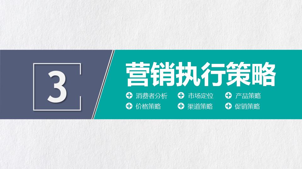 市场营销策划方案PPT模板