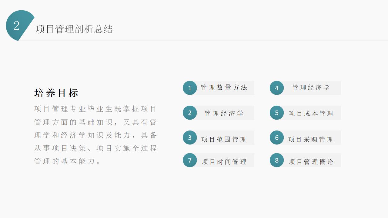 企业项目管理培训课件PPT模板