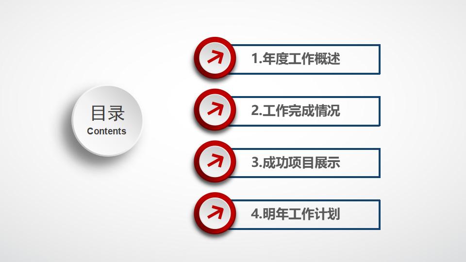 年度教学工作总结汇报PPT模板