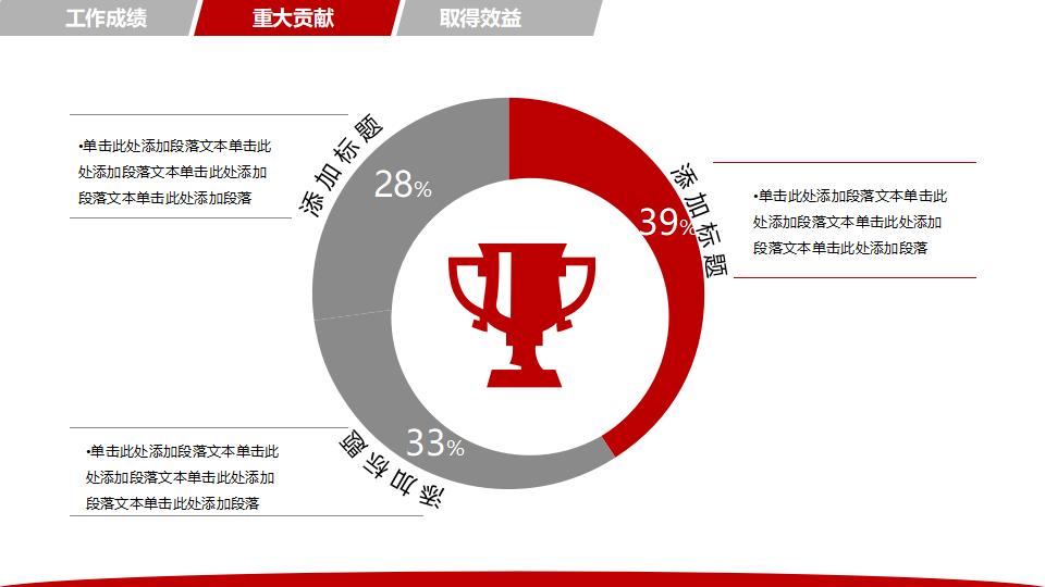 年终总结汇报及新年计划PPT模板