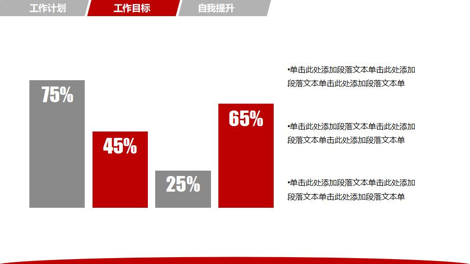 年终总结汇报及新年计划PPT模板