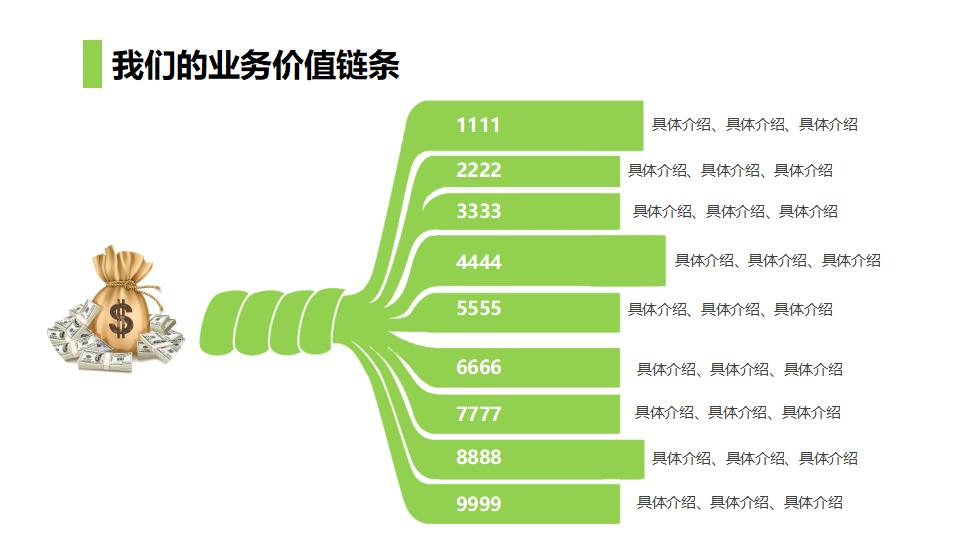 简洁实用公司介绍PPT模板