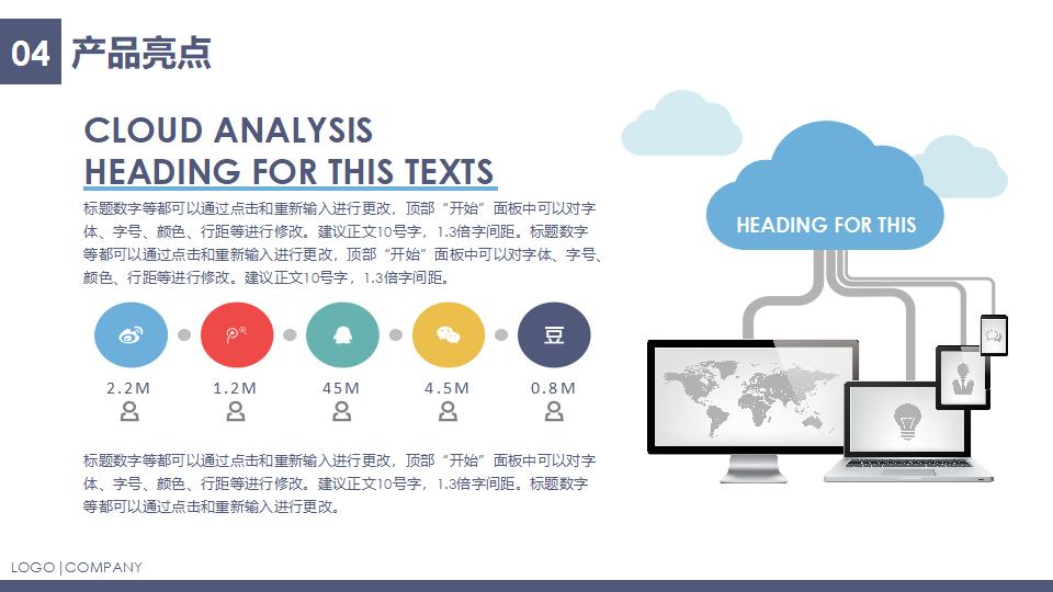 产品介绍推广宣传PPT模板