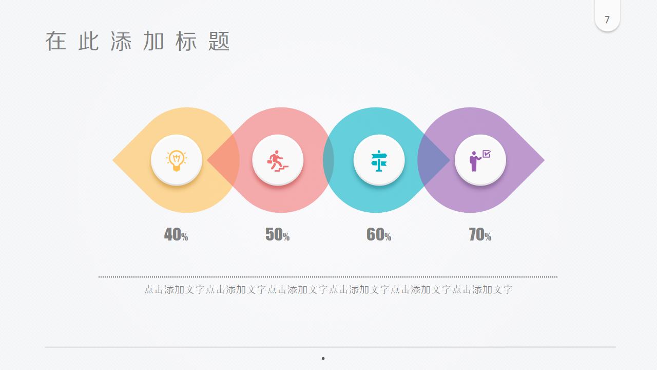 大气时尚商务年终总结汇报PPT模板