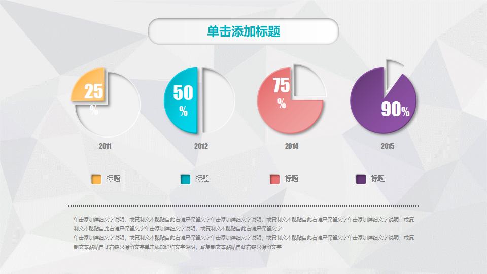 微粒体年终报告总结PPT模板