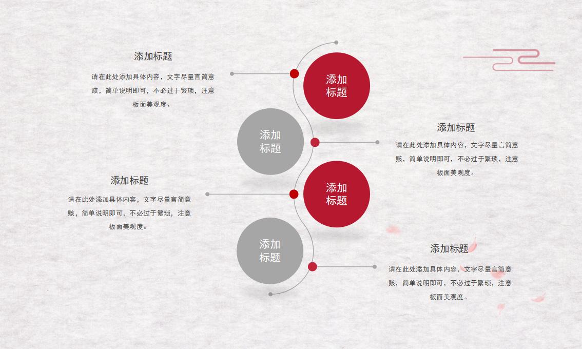 中国风元素个人年终汇报总结PPT模板