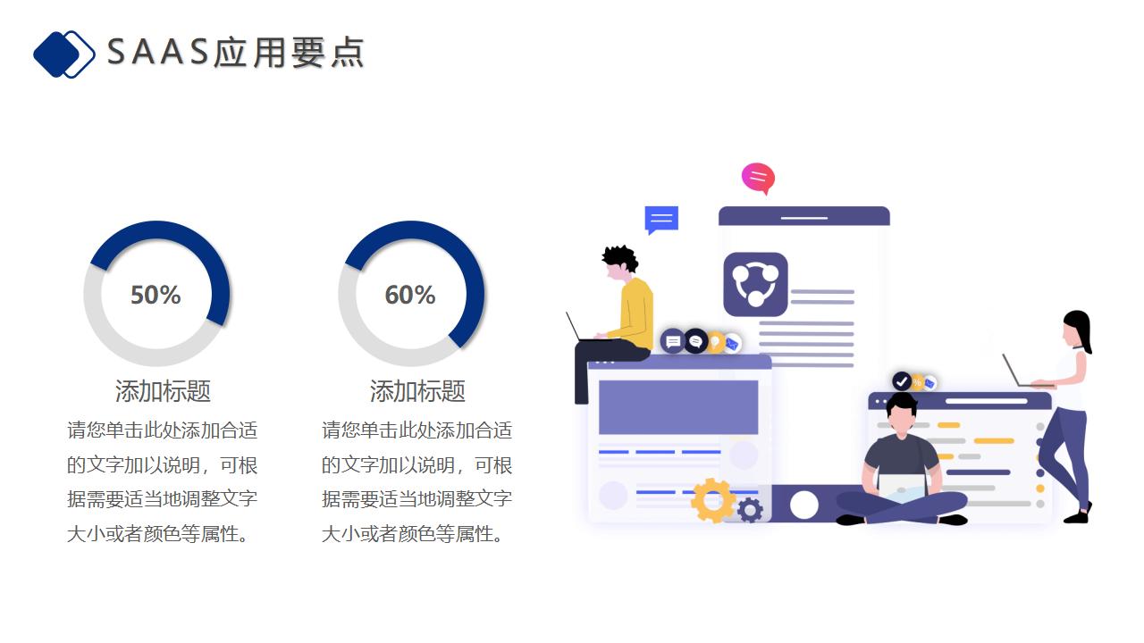 SaaS平台软件产品介绍PPT模板