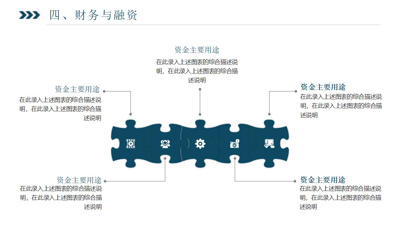 大气科技公司介绍PPT模板