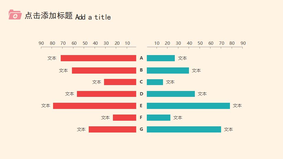 可爱卡通医疗护理PPT模板