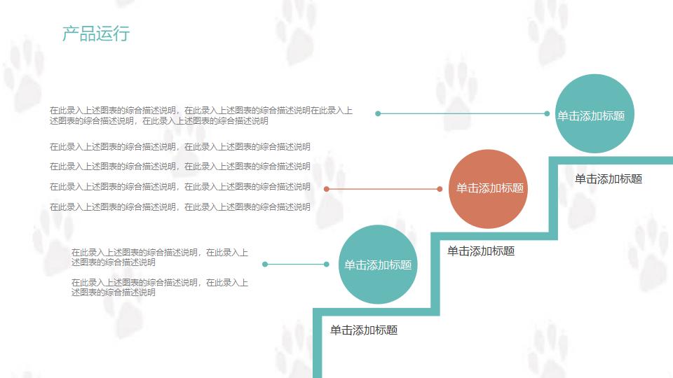 宠物狗狗可爱萌宠PPT模板