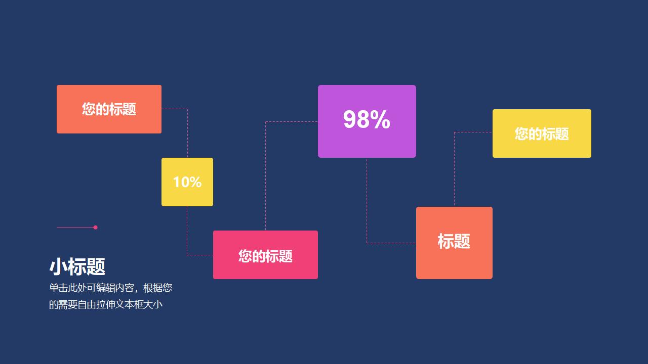 简约彩色商务实习报告年终述职总结PPT