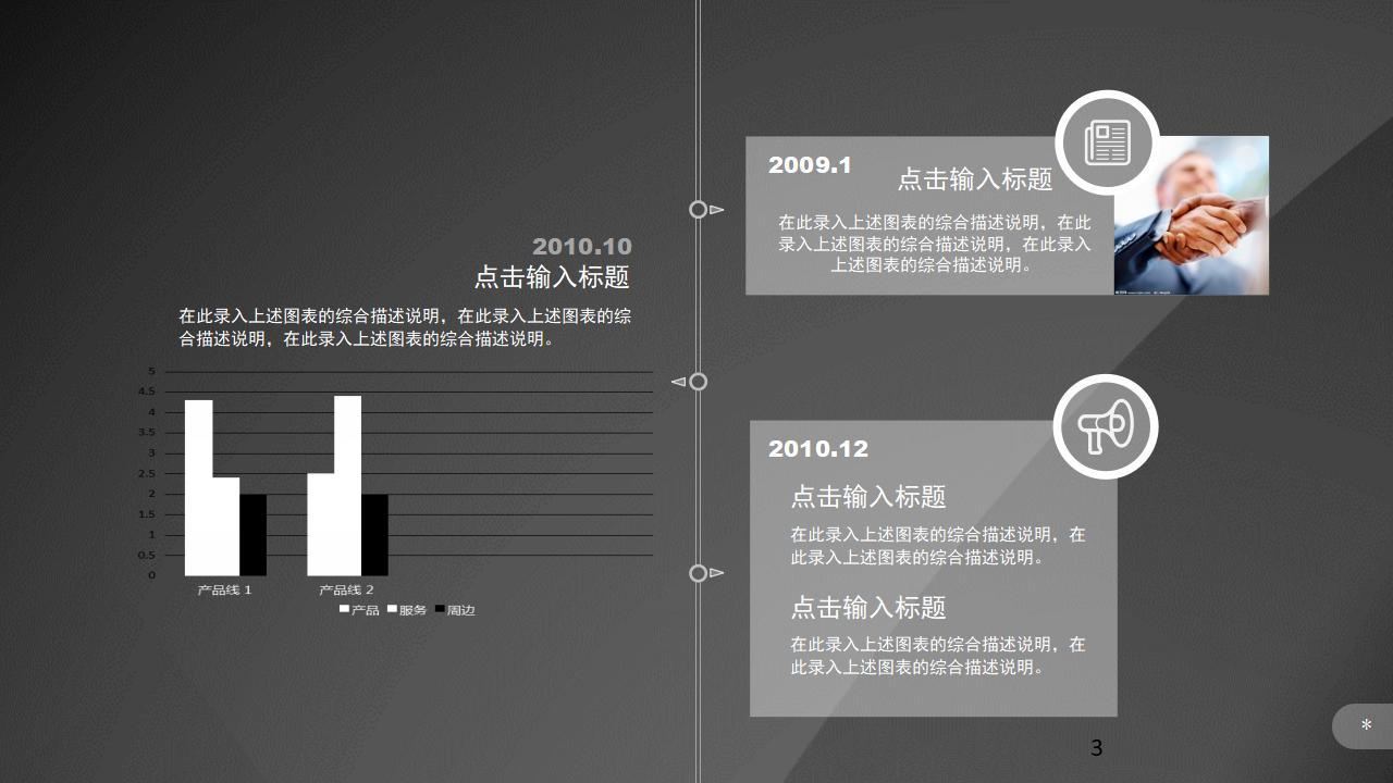 黑色简约公司介绍企业宣传PPT模板