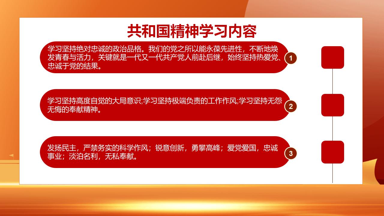 向共和国勋章英模学习PPT模板