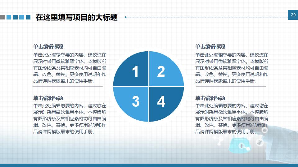 基因DNA医学研究医疗PPT模板