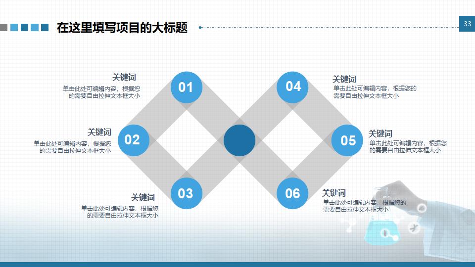 基因DNA医学研究医疗PPT模板