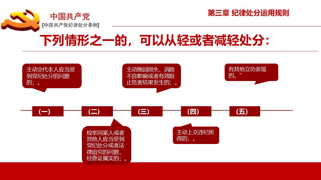 中国共产党纪律处分条例政府党建机制PPT