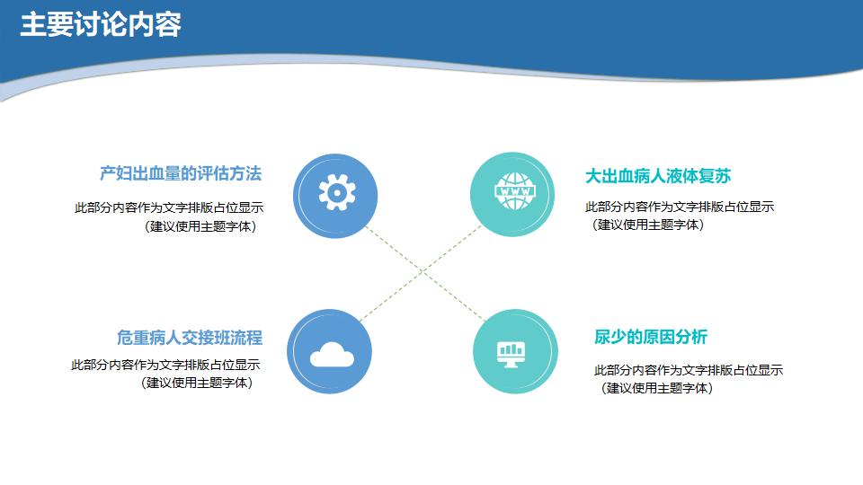 20XX医院病例讨论会议工作汇报PPT