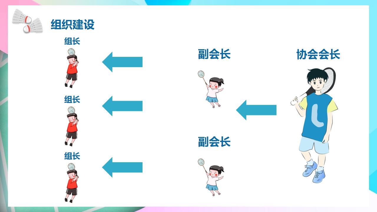 羽毛球社团招新PPT模板